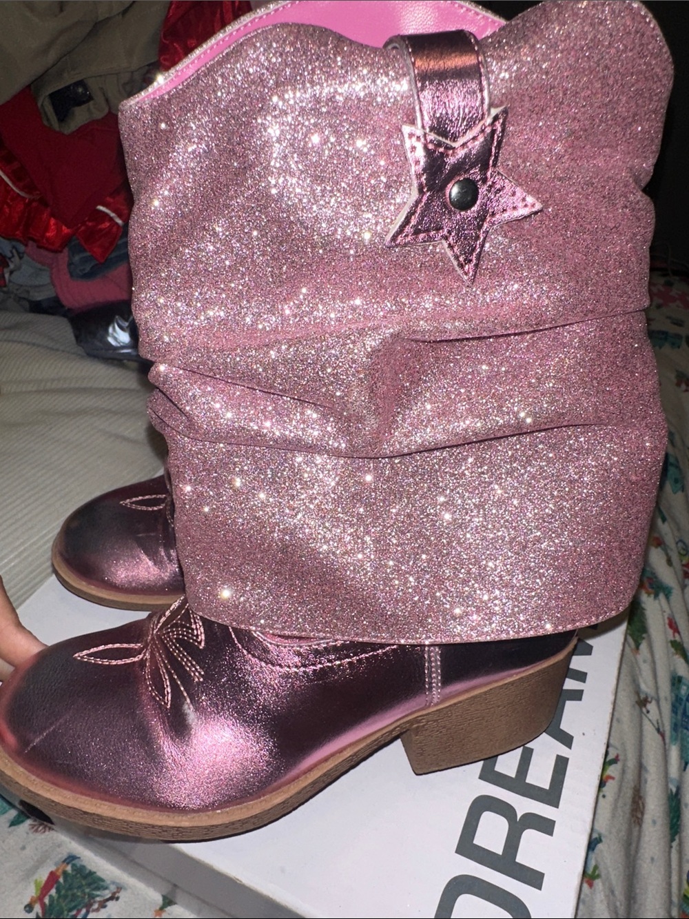 Girls cow girl boots